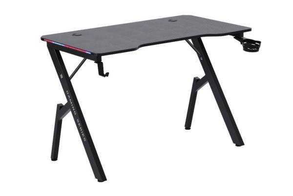 Defender Игровой компьютерный стол Ino подвес кружк+гарн,черн,МДФ,RGB