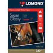 Фотобумага ПРЕМИУМ для стр.печати LOMOND А4, 340 г/м2 односторонняя Bright Super Glossy(20л)