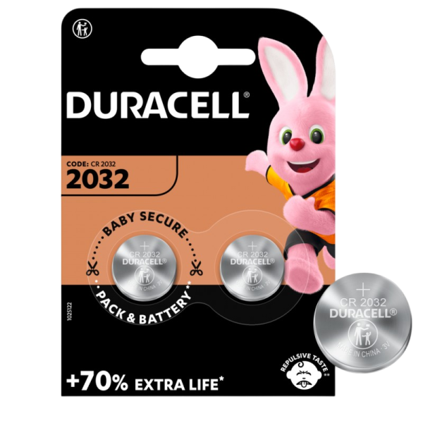 Батарейка CR2032 DURACELL 0037273