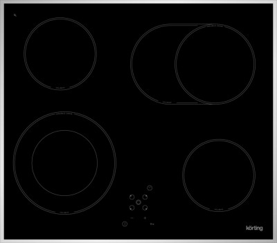 Встраиваемые электрические панели Korting HK 62051 X