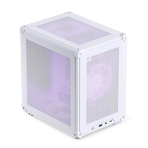 Корпус без блока питания JONSBO C6-ITX White