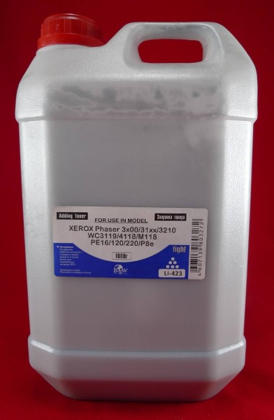 Тонер XEROX P8e, B210, Phaser 31xx/32xx/33xx/34xx/3500/3600, WC3210, Lexmark E310 (кан. 1кг) B&W Light фас.Россия