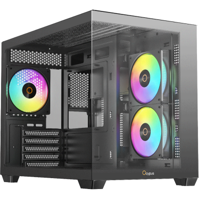 Корпус ПК без блока питания Ocypus Gamma-C54-BKD300XX-GL