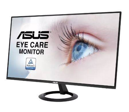 МОНИТОР 27" ASUS VZ27EHE Black (IPS, 1920x1080, 75Hz, 1 ms, 178°/178°, 250 cd/m, 1000:1,  +НDMI 1.4)