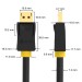 GCR Кабель PROF 1.5m DisplayPort v1.4, 8K 60Hz, 4K 165Hz, черный, ферритовые кольца Greenconnect GCR-53968