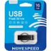 USB2.0 16GB Move Speed YSUSY серый металл Move Speed YSUSY-16G2T