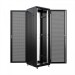 Шкаф напольный универсальный серверный ONTEK TC 47U 600х600мм, 4 профиля 19, двери перфорированная и перфорированная, боковые стенки съемные, регулируемые опоры, разобранный, черный RAL 9005