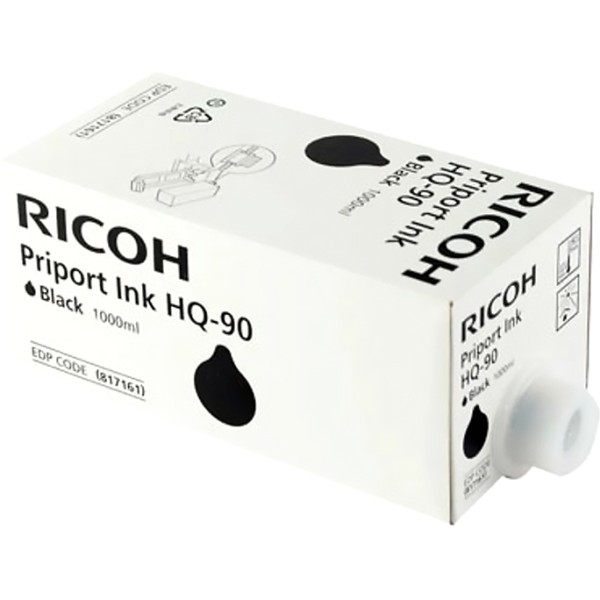 Чернила для дупликатора тип HQ90 чёрные (CS) Ricoh 817161