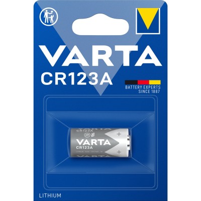 Батарейка Varta Professional CR123A BL1 Lithium 3V (6205) (1/10/100) VARTA 06205301401