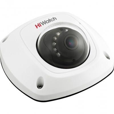 2Мп внутренняя купольная HD-TVI камера с ИК-подсветкой до 20м, 1/3" CMOS матрица; объектив 2.8мм; угол обзора 94.5°; механический ИК-фильтр; 0.005 Лк@F1.2; DNR Камера видеонаблюдения HD-TVI внутренняя HIWATCH DS-T251 (2.8 mm)