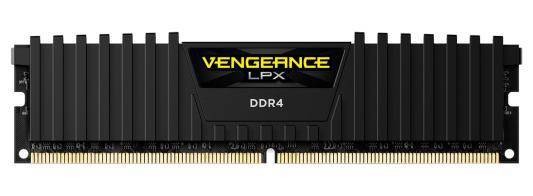 Модуль памяти CORSAIR 8GB 3200МГц DDR4 CL16 DIMM XMP 2.0, Vengeance LPX Black
