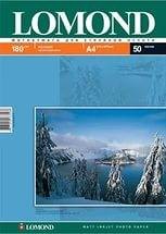 Фотобумага LOMOND Односторонняя Матовая, 180г/м2, A6 (10X15см) 600л. для струйной печати (технол.уп).