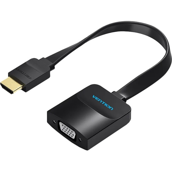 Мультимедиа конвертер Vention HDMI > VGA + аудио, гибкий, плоский Vention ACKBB