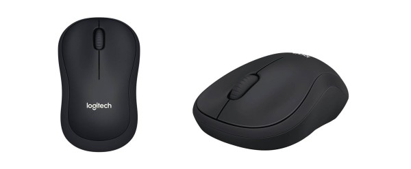 Logitech Мышь беспроводная B220 SILENT - BLACK - 2.4GHZ - EMEA - B2B CLOSED BOX.