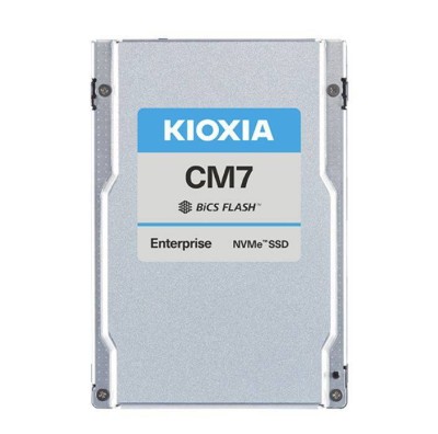 Твердотельный диск 6400GB Toshiba Kioxia Enterprise CM7-V,2.5",15mm,U.3,BiCS FLASH,SIE,PCIe 5x4 [R/W - 14000/6750 MB/s]
