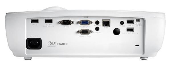 Проектор Optoma EH461 (DLP, 1080p 1920x1080, 5000Lm, 20000:1, 2xHDMI, MHL, USB, LAN, 1x10W speaker, 3D Ready)