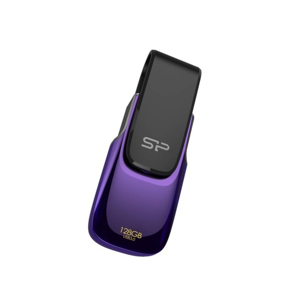 Флеш накопитель 64Gb Silicon Power Blaze B31, USB 3.0, Фиолетовый