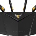 ASUS TUF-AX3000 (90IG0790-MO3B00) Двухдиапазонный игровой маршрутизатор AX3000, 2.4/5 ГГц, 2976 Мбит/с, LAN 4х1 Гбит/с