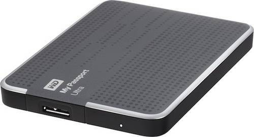 Внешний жесткий диск 500GB Western Digital Ultra My Passport, 2.5", USB 3.0, Титан