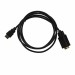 Кабель-переходник HDMI --> VGA_M/M 1,8м VCOM <CG596-1.8M> VCOM HDMI (m) to VGA (m)