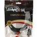 Кабель-переходник HDMI --> VGA_M/M 1,8м VCOM <CG596-1.8M> VCOM HDMI (m) to VGA (m)