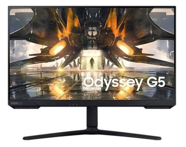МОНИТОР 27" Samsung S27AG520PI Black с поворотом экрана (IPS, 2560x1440, 165Hz, 1 ms, 178°/178°, 350 cd/m, 1000:1,+НDMI)