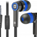 Defender Гарнитура для смартфонов Pulse 420 черный + синий, вставки Defender Pulse 420