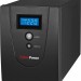 ИБП CyberPower VALUE 2200EI, Line-Interactive, 2200VA/1320W, USB&Serial, RJ11/RJ45, 6 IEC-320 С13 розеток, Black, 0.16х0.21х0.35м., 14.7кг. CyberPower VALUE2200EILCD