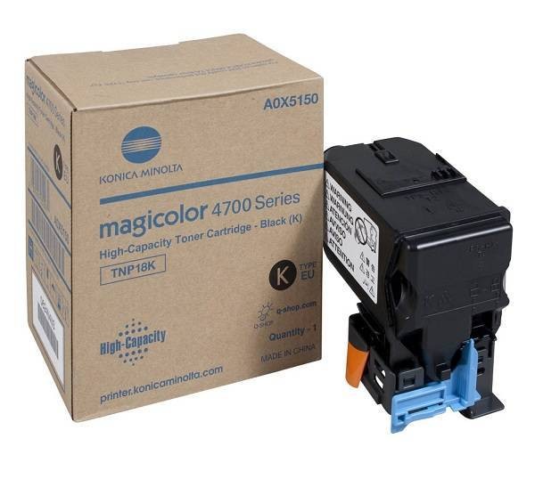 Тонер-картридж Konica-Minolta mc4750 TNP-18K черный 6K A0X5150