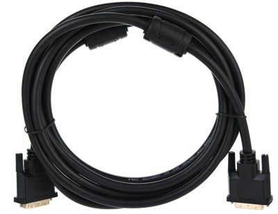 Кабель DVI-DVI Dual Link (25M-25M), 3m, 2 фильтра VCOM <VDV6300-3M> VCOM HDMI (m) - HDMI (m) 3м