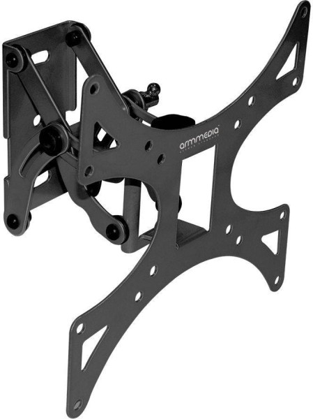 Кронштейн Arm media LCD-301 черный для TV 15"-40", настенный наклонно-поворотный, max VESA 200x200, от стены 82-150мм, н