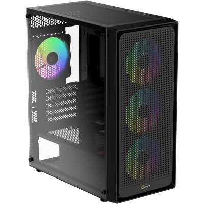 Корпус ПК без блока питания Ocypus Gamma-C50-BKG400XX-GL