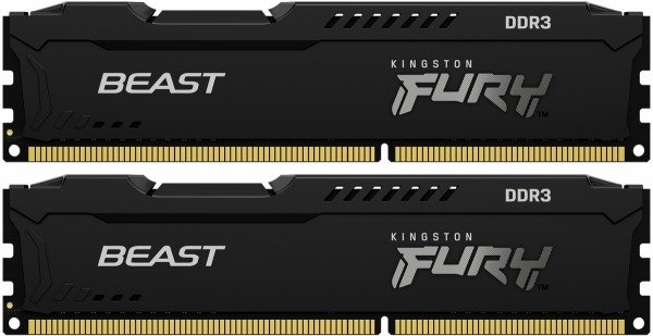 Память оперативная Kingston FURY Beast Black KF318C10BBK2/8