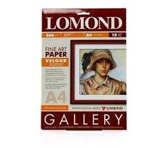 Арт бумага LOMOND VELOUR Односторонняя Матовая Ярко- Белая Бархатистая Архивная A4/268/10л.