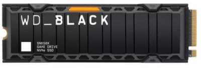 Твердотельный диск 4TB WD Black SN850X , M.2 2280, PCI-E 4x4, [R/W - 7300/6300 MB/s] TLC 3D NAND  With Heatsink