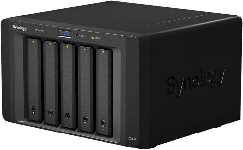 Synology DX517 Модуль расширения 5x2.5"/3.5" SATA, горячая замена, для DS1823xs+, DS923+, DS723+, DS1522+, DS1821+