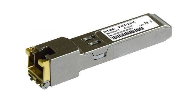 D-Link DGS-712/A2A SFP-трансивер с 1 портом 1000Base-T (до 100 м)