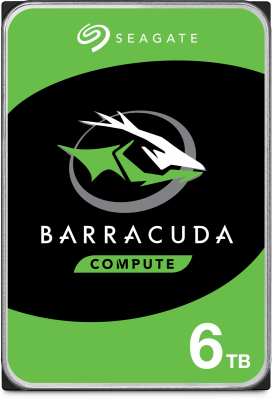 Жесткий диск Seagate BarraCuda Compute ST6000DM003