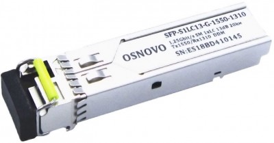 Трансивер OSNOVO SFP-S1LC13-G-1550-1310
