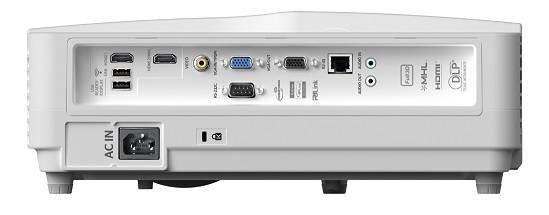 Проектор Optoma HD31UST (DLP, 1080p 1920x1080, 3400Lm, 28000:1, 2xHDMI, MHL, USB, LAN, 1x16W speaker, 3D Ready, lamp 150