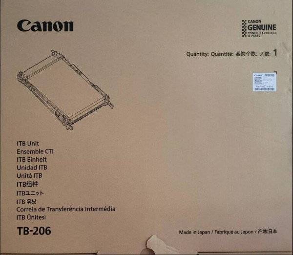 Узел переноса в сборе Canon iR Adv C475/477/478/568 (TB-206/FM1-W273)                                                   