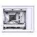Корпус без блока питания JONSBO D31 MESH White