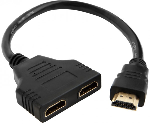 Greenconnect Разветвитель v1.4 HDMI 1M на 2F серия Greenline Greenconnect v1.4 HDMI 1M на 2F Greenline