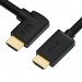 GCR Кабель 3.0m HDMI 2.0, M/M правый угол, черный, HDR 4:2:2, Ultra HD, 4K 60 fps 60Hz/5K*30Hz, 3D, AUDIO, 18.0 Гбит/с, 28/28 AWG, GCR-52323 Greenconnect HDMI (m) 2.0 - HDMI (m) 2.0 3м черный