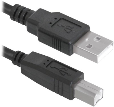 Defender Кабель USB2.0 AM-BM, 3.0м, чёрный.