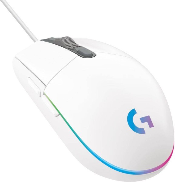 Logitech® Игровая мышь G102 LIGHTSYNC Gaming Mouse, белый. 