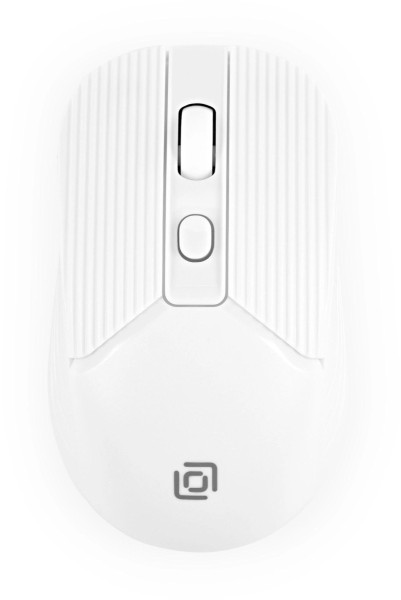 Мышь Oklick 509MW white белый оптическая 1600dpi беспров. USB для ноутбука 4but (1885186) Oklick 1885186