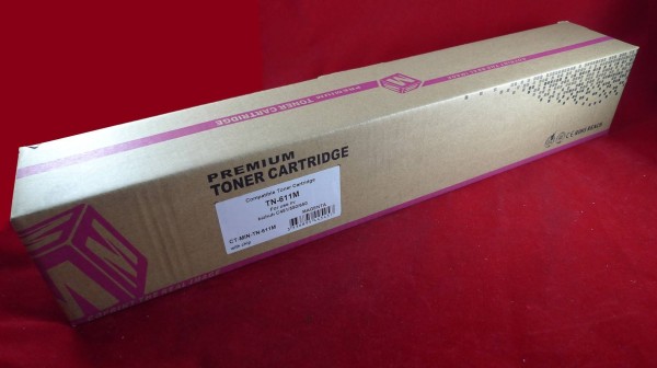 Тонер Konica-Minolta bizhub C451/C550/C650 TN-611M magenta (туба 390г) ELP Imaging®