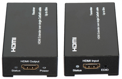 Приёмник OSNOVO HDMI (f), RJ45 - HDMI (f), RJ45