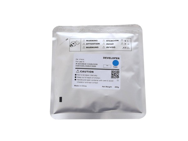 Девелопер для CANON iR ADVANCE C3320/3325i/3330/3525i/3530i Cyan, 200г, 240000 стр. (FM1-B266-Dev) CET